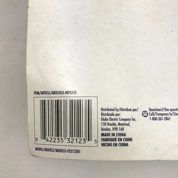 Everyday Basics Indoor Night Light Push On Off Battery Operated 075151 - Picture 3 of 3